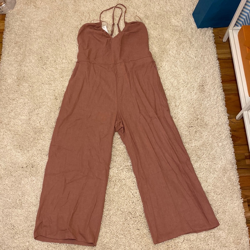 Abercrombie linen jumpsuit